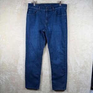 Mott & Bow Men's 36x32 Slim Mosco Dark Wash Stretch Denim Jeans Comfort